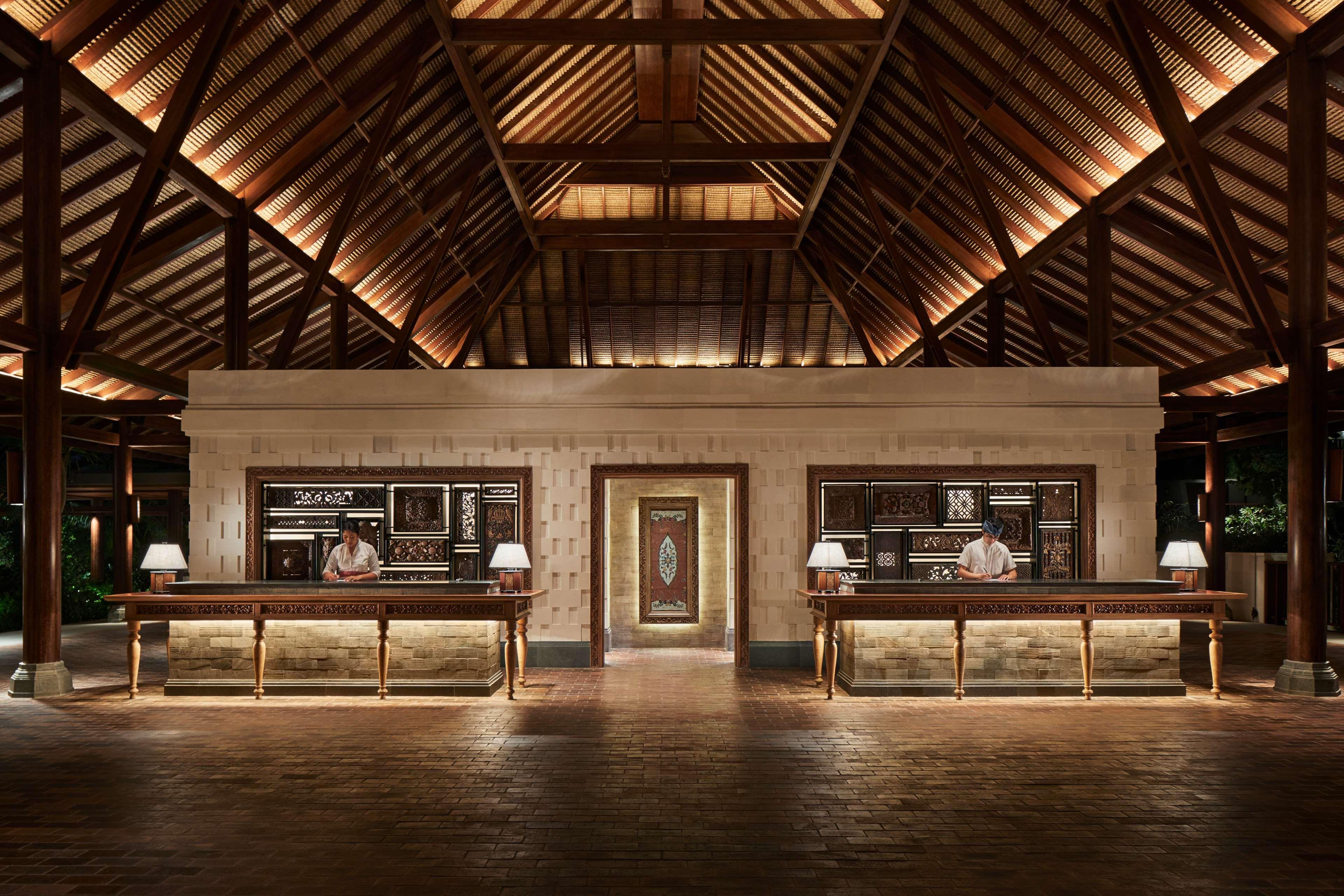Hyatt Regency Bali Hotell Sanur Eksteriør bilde The reception at the resort
